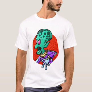 Camiseta Alien enojado