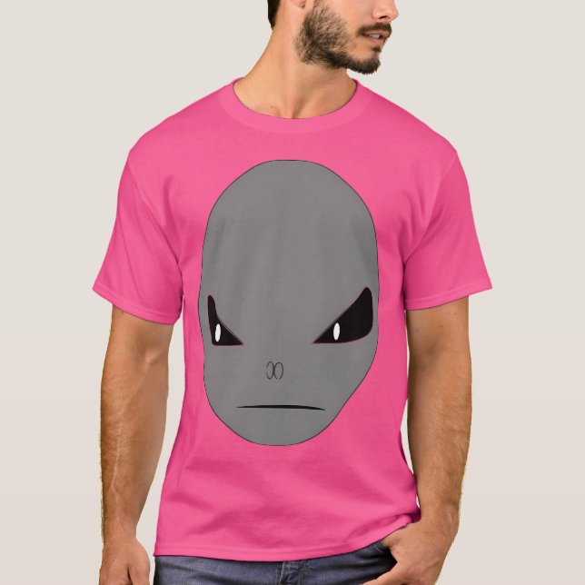 Camiseta Alien enojado (Anverso)