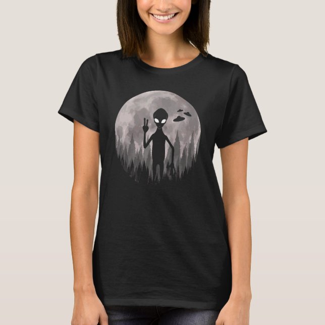 Camiseta Alien Extraterrestre Extraterrestre Extraterrestre (Anverso)