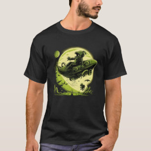 Camiseta Alien Extraterrestres OVNI Flying Saucer