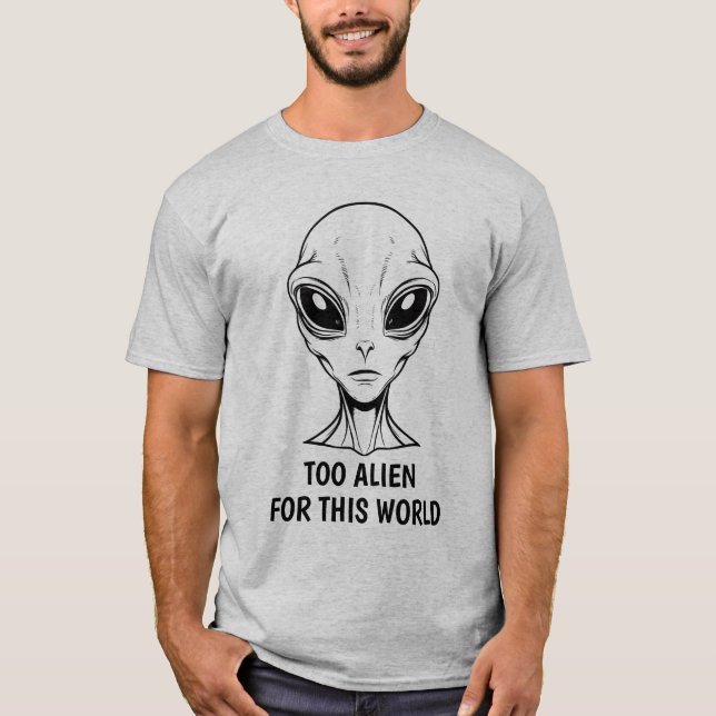 Camiseta Alien Face (Anverso)