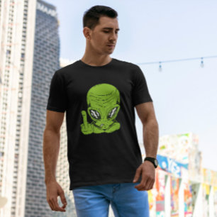 Camiseta Alien Flip Off