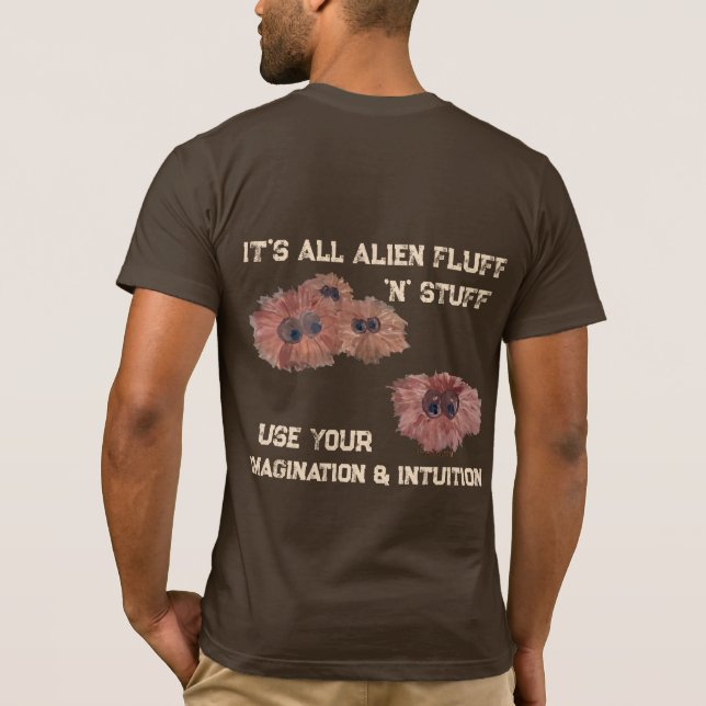Camiseta Alien Fluff n Stuff T-Shirt (Reverso)