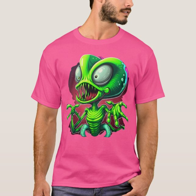 Camiseta Alien From Planet Mars (Anverso)