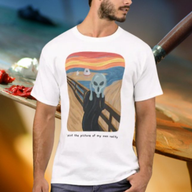 Camiseta Alien Gogh Scream (Subido por el creador)