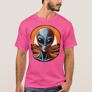 Camiseta Alien Gray En Marte