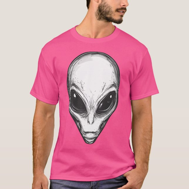 Camiseta Alien Head (Anverso)