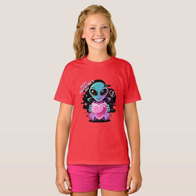 Camiseta Alien Hearts (Anverso completo)
