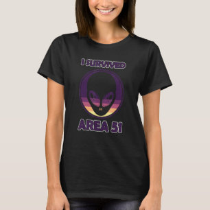 Camiseta Alien I Supervivencia Área 51 Espacio Ufos