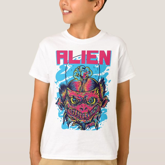 Camiseta Alien Invaders T-Shirt (Anverso)