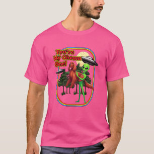 Camiseta Alien irlandés gracioso eres elegido un hombre de