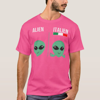 Camiseta Alien Italien Meme Italien Hand Gesture How Ital