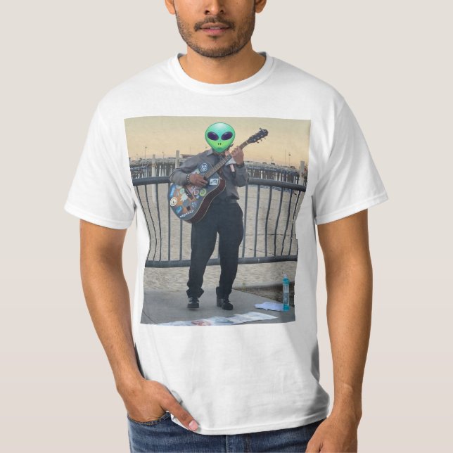 Camiseta Alien Jam (Anverso)
