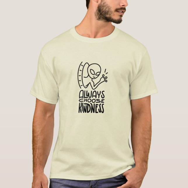 CAMISETA ALIEN KINDNESS SHIRT (Anverso)