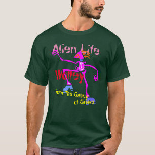 Camiseta Alien Life, Wolley T-Shirt