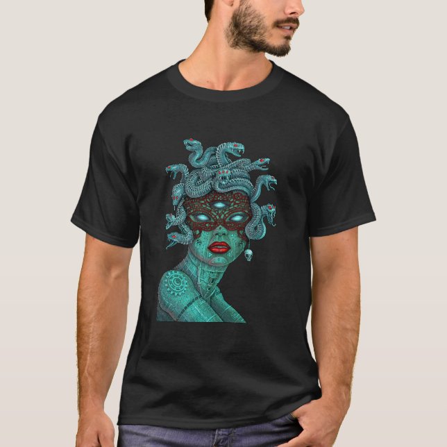 Camiseta Alien Medusa Emek (Anverso)