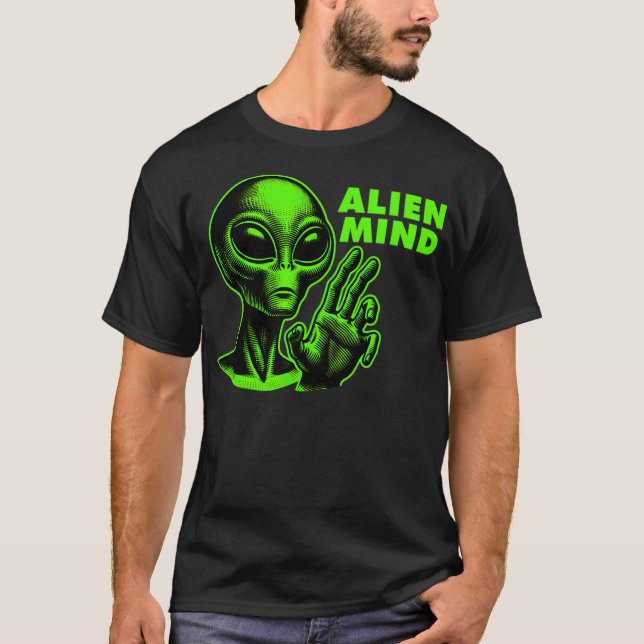 Camiseta Alien Mind (Anverso)