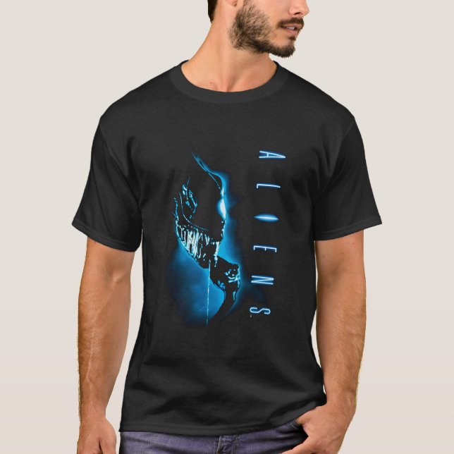 Camiseta Alien Movie Classic Blue (Anverso)