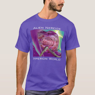 Camiseta ALIEN NEREIDE/NYMPH OF Water,PINK SEASHELL Sci-Fi