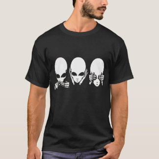 Camiseta Alien, no hablar mal, editar texto