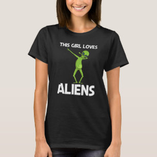Camiseta Alien Para Chicas Niños Vida Extraterrestre
