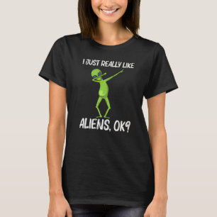 Camiseta Alien Para Hombres Mujeres Vida Extraterrestre