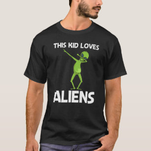 Camiseta Alien Para Niños Vida Extraterrestre