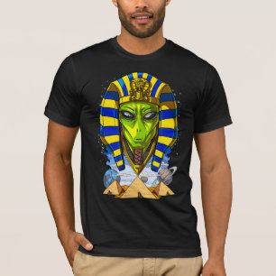 Camiseta Alien Pharaoh Egipto Tutankhamun Anciano Annunaki