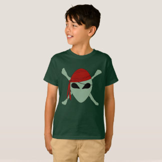Camiseta Alien Pirate Jolly Roger