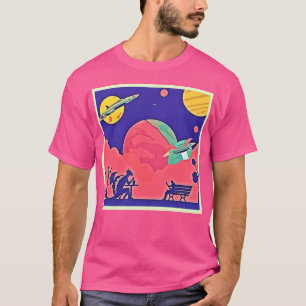 Camiseta Alien Planet Retro Sci-Fi