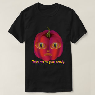 Camiseta Alien Pumpkin Halloween