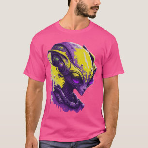 Camiseta Alien Purple