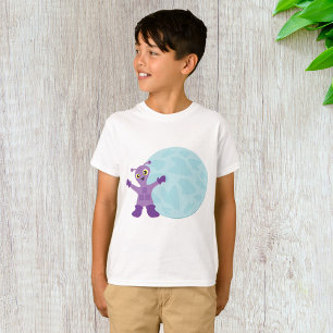 Camiseta Alien púrpura
