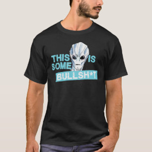 Camiseta ALIEN RESIDENTE - ESTO ES ALGO DE    BULLSHTReside