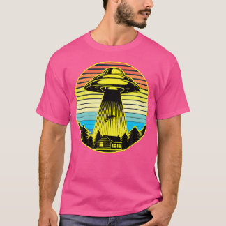 Camiseta Alien Retro Ufo Ufo