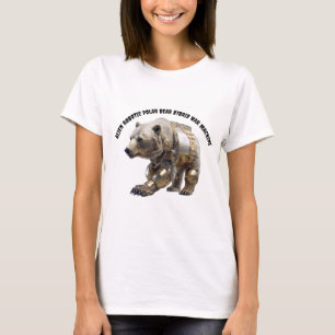Camiseta Alien Robotic Polar Bear Hybrid