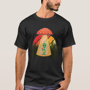 Camiseta Alien secuestró a trippy de champiñones silvestres