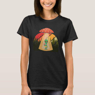 Camiseta Alien secuestró a trippy de champiñones silvestres