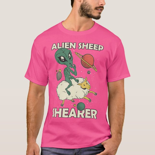 Camiseta Alien Sheep Shearer Sheep Shearer (Anverso)
