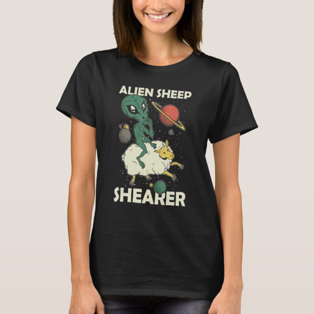 Camiseta Alien Sheep Shearer Sheep Shearer (Anverso)