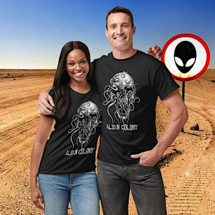 Camiseta Alien Skull