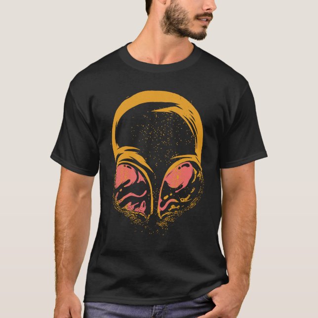 Camiseta alien space aliens  ufo (Anverso)