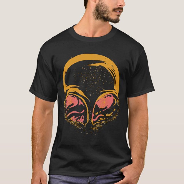 Camiseta alien space aliens ufo (Anverso)