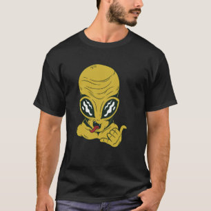 Camiseta alien space aliens ufo