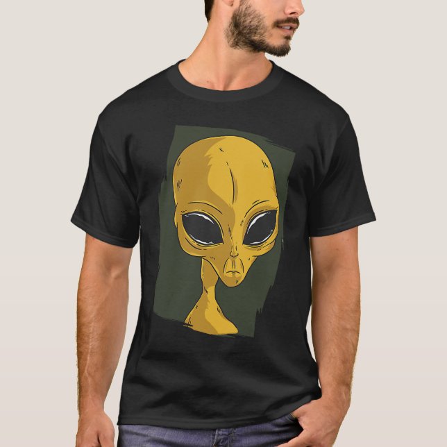 Camiseta alien space aliens  ufo  1 (Anverso)