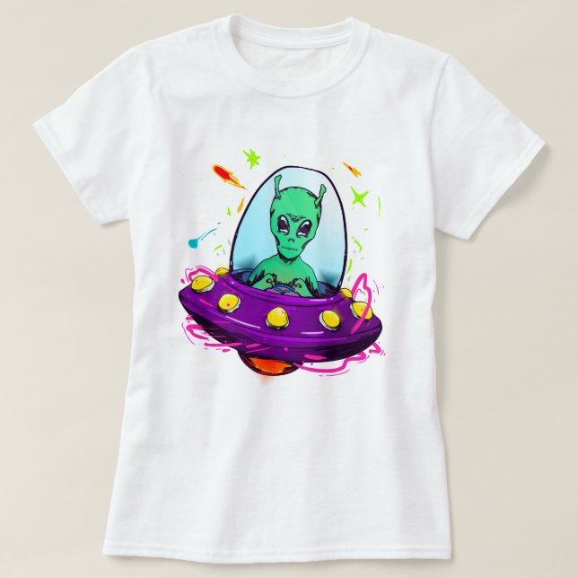 Camiseta Alien T-Shirt (Diseño del anverso)