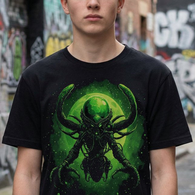 Camiseta Alien T-Shirt | HP Lovecraft Cosmic Horror Tee (Subido por el creador)