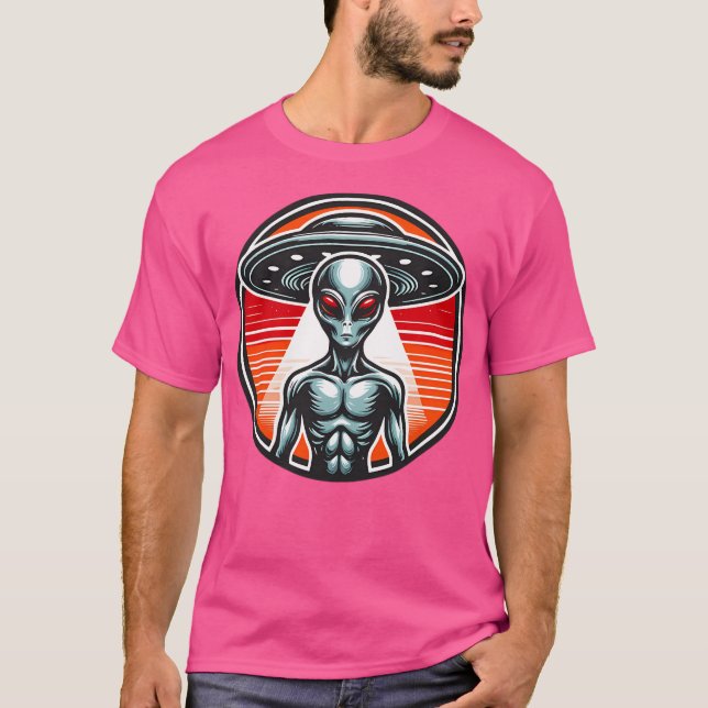 Camiseta Alien Ufo (Anverso)