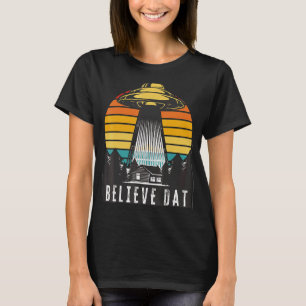 Camiseta Alien Ufo Cree Que Dat Alien Abducción Spaceship S