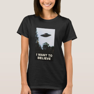 Camiseta Alien UFO Flying Saucer Roswell Area 51 Quiero
